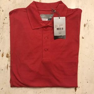 NWT Cutter & Buck Red Polo